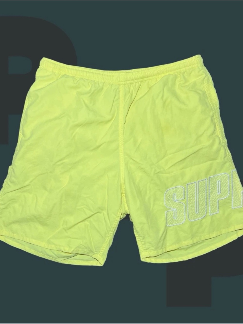 Supreme Logo Applique Water Short (Small)